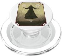 Hecate Wheel Wicca Symbols 4 Elements Witch Pagan Witchcraft PopSockets PopGrip for MagSafe