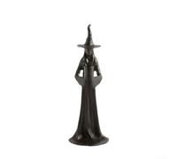 Hecate Witch Statue Resin 23cm Gothic Altar Decor(A single candle)