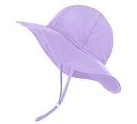 HECCEI Baby Sun Hat DryShade, UPF 50+ Toddler Sun Protection Adjustable & Breathable Swim Hat, Summer Essential for Beach, Pool & Outdoor Purple