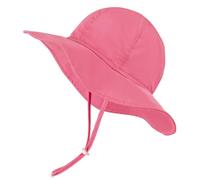 HECCEI Baby Sun Hat DryShade, UPF 50+ Toddler Sun Protection Adjustable & Breathable Swim Hat, Summer Essential for Beach, Pool & Outdoor Pink