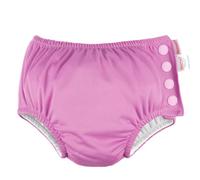 HECCEI Baby Swim Diapers Reusable Soft Swim Nappy Leak-Proof Design for Swimming Lessons/Pool/Beach (Pink, 0-6 Months)