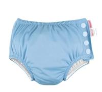 HECCEI Baby Swim Diapers Reusable Soft Swim Nappy Leak-Proof Design for Swimming Lessons/Pool/Beach (Blue, 6-12 Months)