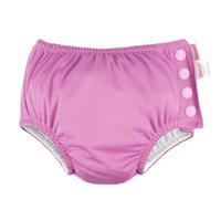 HECCEI Baby Swim Diapers Reusable Soft Swim Nappy Leak-Proof Design for Swimming Lessons/Pool/Beach (Pink, 12-18 Months)