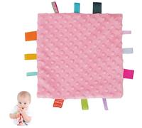HECCEI Taggies For Babies, Baby Comforter Taggy Blanket