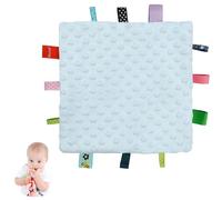 HECCEI Taggies For Babies, Baby Comforter Taggy Blanket