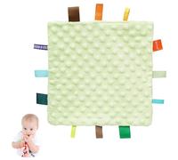 HECCEI Taggies For Babies, Baby Comforter Taggy Blanket
