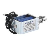 Hechen solenoid electromagnet HS-0837 DC24V 15N 10mm stroke, pull type open frame