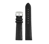 HECHENBAO 20mm 22mm Watch Band Resistant Watchband Strap Black Blue Red Suitable For Daily Wear(Black-silver A,22mm)