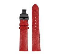 HECHENBAO 20mm 22mm Watch Band Resistant Watchband Strap Black Blue Red Suitable For Daily Wear(Red-black B,20mm)