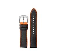 HECHENBAO Nylon Rubber Bottom Watchband Compatible With PRG-600YB PRG-650 PRW-6600 Canvas Silicone Watch Band Sports Strap 24mm Suitable For Daily Wear(Beige)