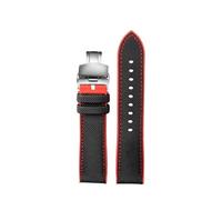 HECHENBAO Nylon Rubber Bottom Watchband Compatible With PRG-600YB PRG-650 PRW-6600 Canvas Silicone Watch Band Sports Strap 24mm Suitable For Daily Wear(White Light Pur)