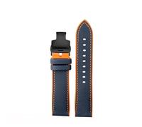 HECHENBAO Nylon Rubber Bottom Watchband Compatible With PRG-600YB PRG-650 PRW-6600 Canvas Silicone Watch Band Sports Strap 24mm Suitable For Daily Wear(Blue)