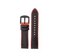 HECHENBAO Nylon Rubber Bottom Watchband Compatible With PRG-600YB PRG-650 PRW-6600 Canvas Silicone Watch Band Sports Strap 24mm Suitable For Daily Wear(Silver Yellow)
