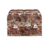 Hechitok Coffee Tea Toaster Appliance Dust-proof Dust Cover Extra Large Appliance Covers Kitchen Appliance Covers 4 Slice Toaster Oven Cover, M