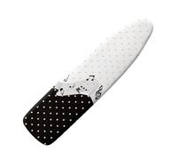 Hechitok Music Dots Iron Board Cover, Extra Wide Ironing Board Cover with Hook and Loop Fastener Strap for Gifts