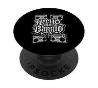 Hecho en el Barrio Graffiti Hip Hop Chicano Lowrider PopSockets Adhesive PopGrip