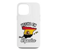 Hecho En Espana Spain Map Flag Heritage Graphic Design Case for iPhone 13 Pro Max