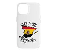 Hecho En Espana Spain Map Flag Heritage Graphic Design Case for iPhone 14