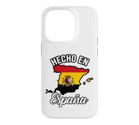 Hecho En Espana Spain Map Flag Heritage Graphic Design Case for iPhone 14 Pro