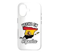 Hecho En Espana Spain Map Flag Heritage Graphic Design Case for iPhone 17