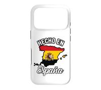 Hecho En Espana Spain Map Flag Heritage Graphic Design Case for iPhone 17 Pro