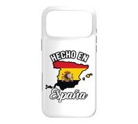 Hecho En Espana Spain Map Flag Heritage Graphic Design Case for iPhone 17 Pro Max
