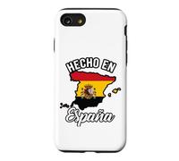 Hecho En Espana Spain Map Flag Heritage Graphic Design Case for iPhone SE (2020) / 7/8