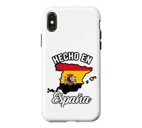 Hecho En Espana Spain Map Flag Heritage Graphic Design Case for iPhone X/XS