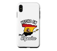 Hecho En Espana Spain Map Flag Heritage Graphic Design Case for iPhone XS Max