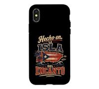 Hecho En La Isla Del Encanto Puerto Rico Case for iPhone X/XS