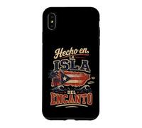 Hecho En La Isla Del Encanto Puerto Rico Case for iPhone XS Max