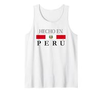Hecho en Peru Original Made in Peru Latin Heritage Gift Tank Top