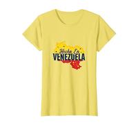 Hecho En Venezuela: Patriotic South American Pride T-Shirt, Women, Lemon, 3XL