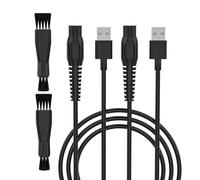HECHOBO 5V USB Charging Cable for Philips One Blade QP2724 360 QP2834 QP1924 QP1324 MG5910 MG7910 MG9510 X5006 Series 2400 [2-Pack, 5ft]