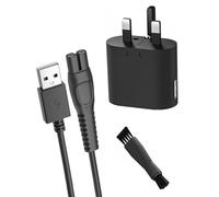 HECHOBO for Philips One Blade Charger, 5V Norelco Shaver for One Blade 360 QP2724, QP2734, QP2824,S3241,X3053, MG9530, MG7950, MG9530/20/10, MG7950/30, USB-A Charging Cable