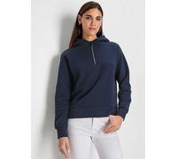 Hechter Paris Back Print Half Zip Hoodie Navy