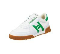 Hechter Paris Men Kilian Sneaker, White Green, 9 UK