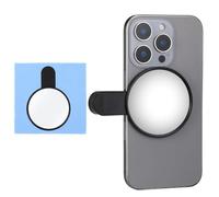 Hecila 2 Pcs Selfie Mirror Compact Phone Mirror for Back Camera Monitor Universal Phone Clip for Photo Video Vlog Live Streaming Smartphone Accessories for Precise Framing Improved Composition