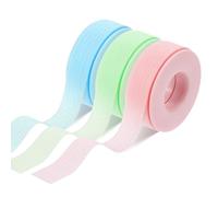 Heclia Lash Extension Tape 3 Rolls Silicone Gel Eyelash Tapes for Lash Extensions Pain-Free Removal Adhesive Fabric Eyelash Extension Tape Micropore Breathable Lashes Supplies for Makeup Accessories