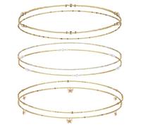 Heclia Waist Beads for Women 6pcs Handmade African Waist Beads for Women Adjustable Belly Chains with Colorful Bead Layered Body Jewelry for Summer Beach Bikini Boho Gift-Ready Cultural Body Chain