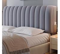 HEcSHENG Headboard Cover Protector Padded, Stretch All-inclusive Dustproof for King/Queen/Full/Single Size Beds, Bedroom Decor Essential