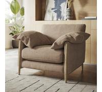 Hector Tonal Plush Chenille Snuggle Chair
