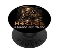 Hector Warrior Prince of Troy Heroes Greek mythology PopSockets Adhesive PopGrip