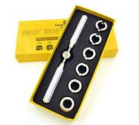 HEDAPAI 7Pcs Watch Case Back Opener Watch Repair Tool 5537 Precision Hand Held Watchmaker Screw Kit Case Opener Closer Remover
