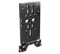 HEDBOX HOLD II SYSTEM - Multi-type hole universal mounting Cheese Plate, 120 various threads, with 15mm Rail-block for DSLR Rail system