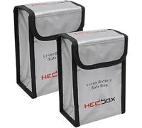 HEDBOX Kit No. 2 Firebag-L Large Size Li-Ion Battery Safe Bag Protect Your Battery During Travel or Storage