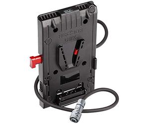 HEDBOX UNIX-BM - V-Mount Battery Adapter Plate, 3x D-Tap & USB, with power out cable for BMPCC 4K & 6K