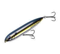 Heddon One Knocker Spook Topwater Fishing Lure for Saltwater and Freshwater, 4 1/2 Inch, 3/4 Ounce, Foxy Momma