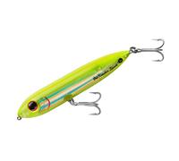 Heddon Saltwater One Knocker Spook Fishing Lure, Chartreuse/Silver Insert