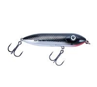 Heddon Super Spook Boyo 3" Topwater Fishing Lure, 3/8 Ounce, Black Shiner